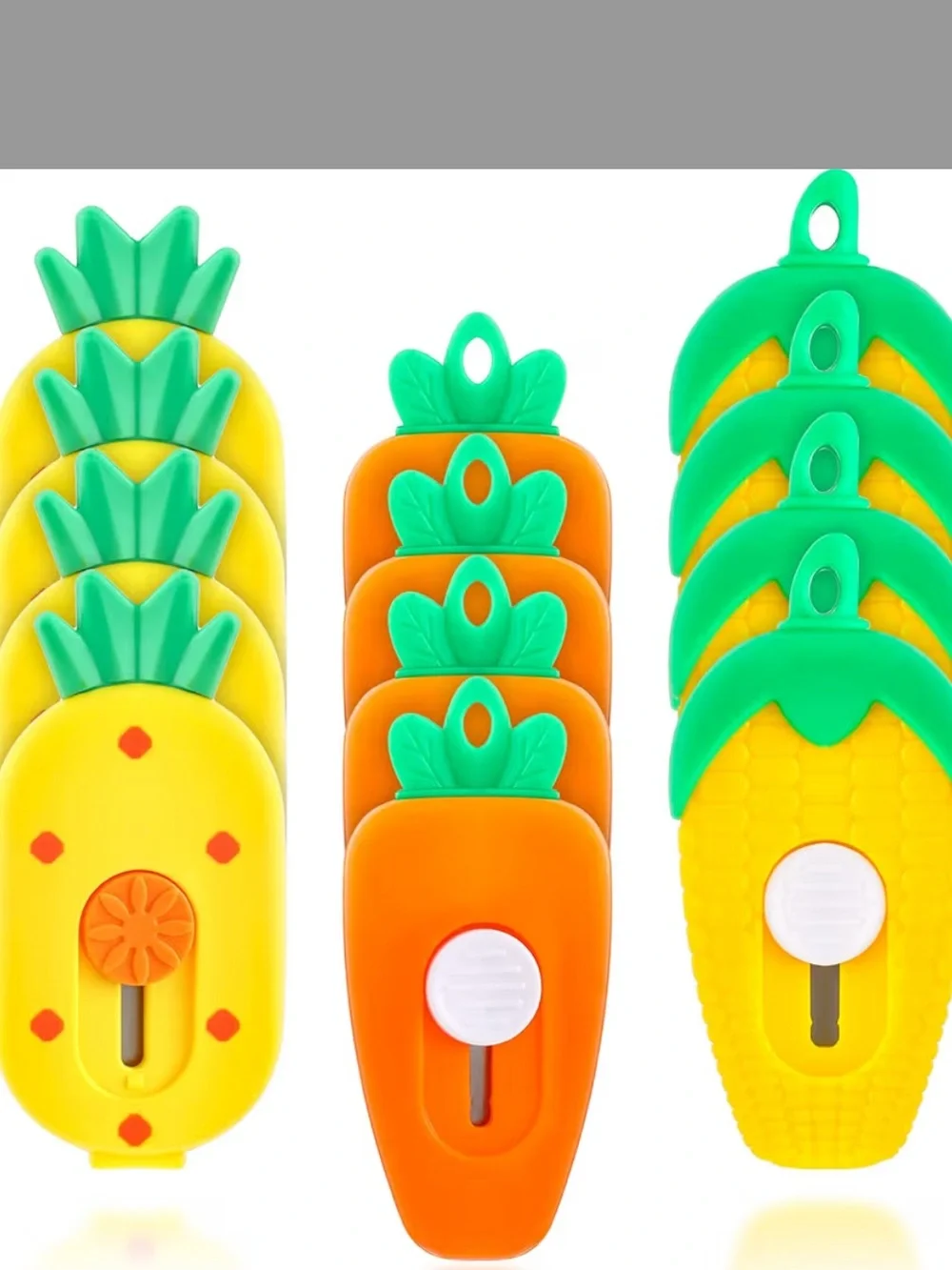 Blades - Fruit & Veggie Box Cutters  - Pineapple Carrot Corn